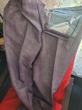 Brioni Purple Dress Pants